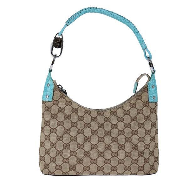 Gucci Handbags - Gucci Gg Canvas Beige Canvas Shoulder Bag (Pre-Owned)